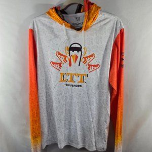 USA Racing Hoodie Liverpool Turkey Trot Bluefors Size M Lightweight (O-25)